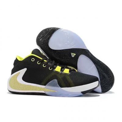 Nike Erkek Zoom Freak 1 Siyah / Sarı / Metal Altın Basketbol Ayakkabısı Türkiye - TS80CU94